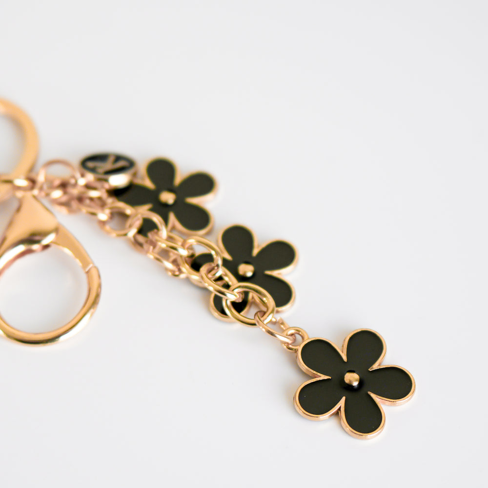 Porte-clé noir - Daisy