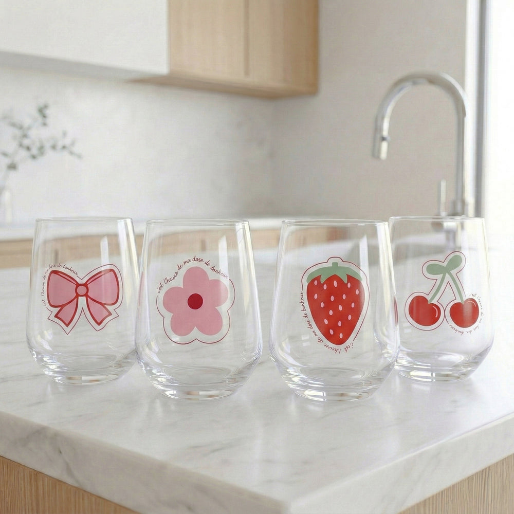Ensemble de 4 verres à vin - Coquet