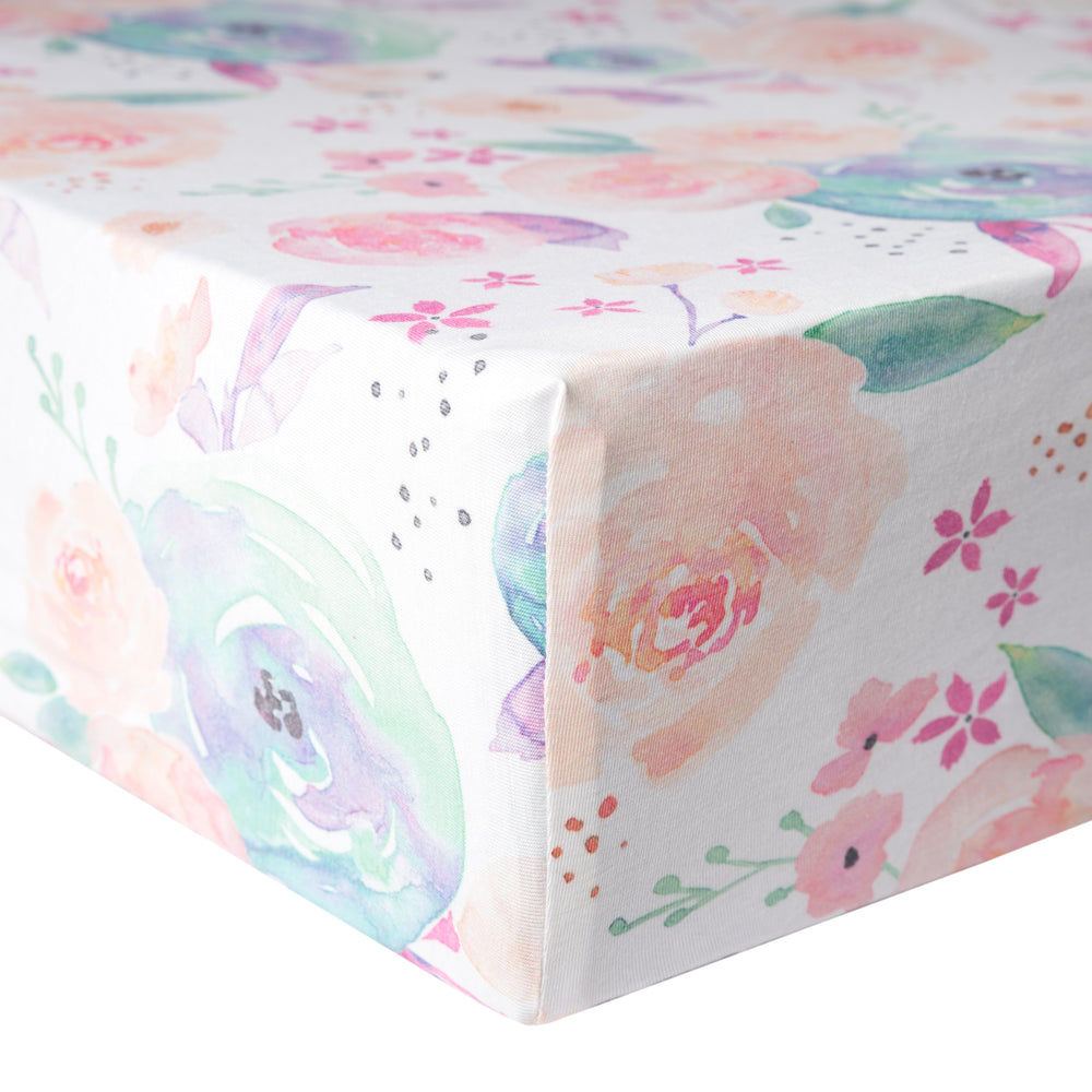 Crib fitted sheet - Bloom