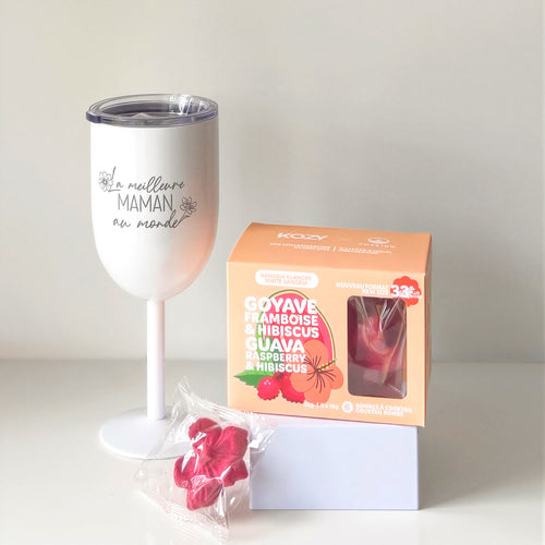 Insulated wine glasses & cocktail bombs - Mom