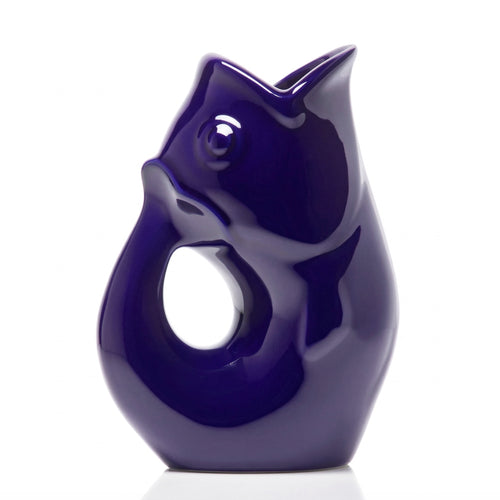 Carafe GurglePot lustré - Bleu cobalt