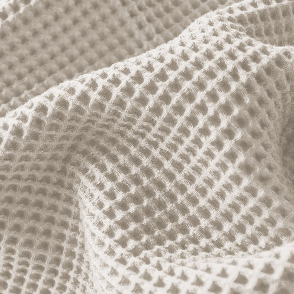 Sand waffle cotton throw - Celia