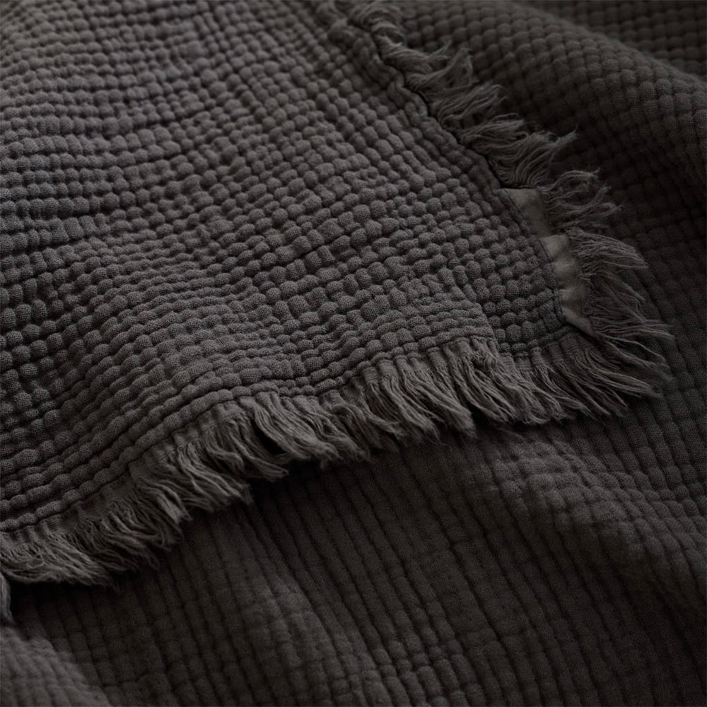 Jeté gris foncé - #34