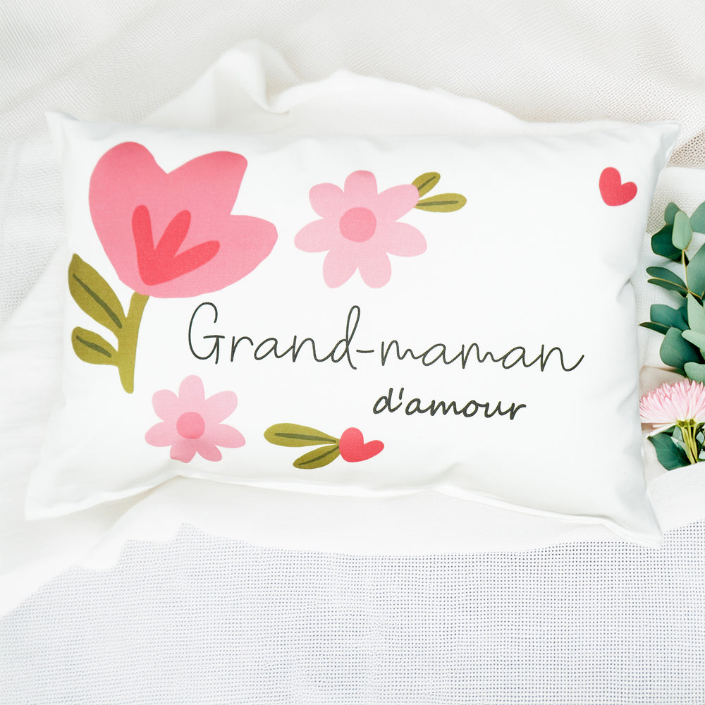 Landscape cushion - beloved grandma
