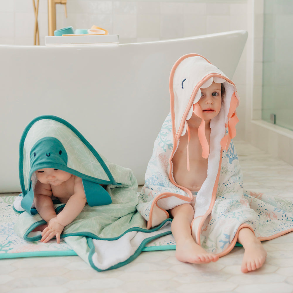 Hooded towel - Jellyfish