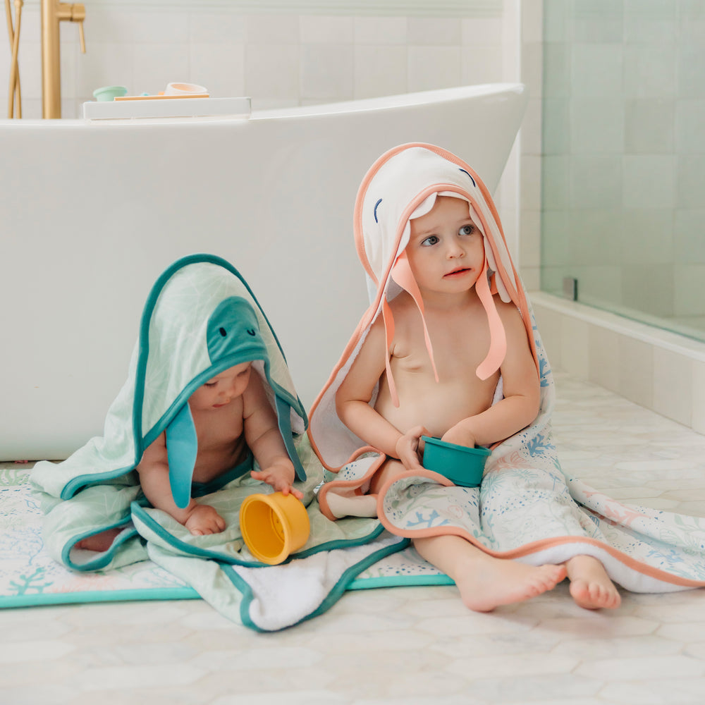 Hooded towel - Jellyfish