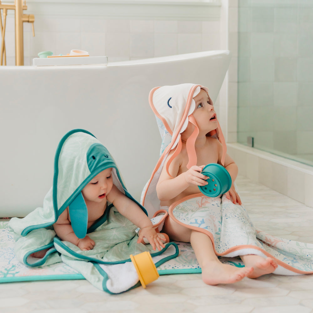 Hooded towel - Jellyfish