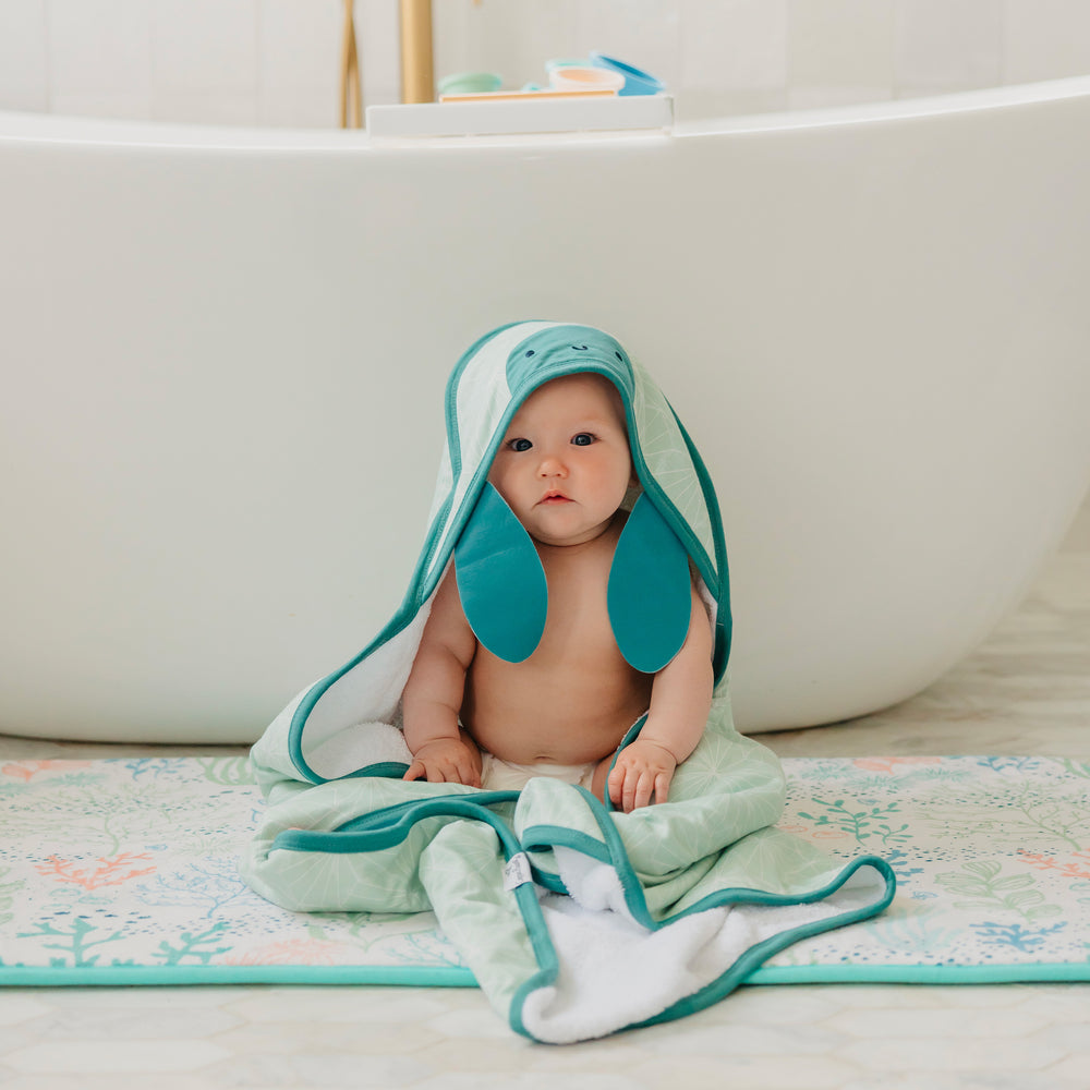 Hooded towel - Turtle