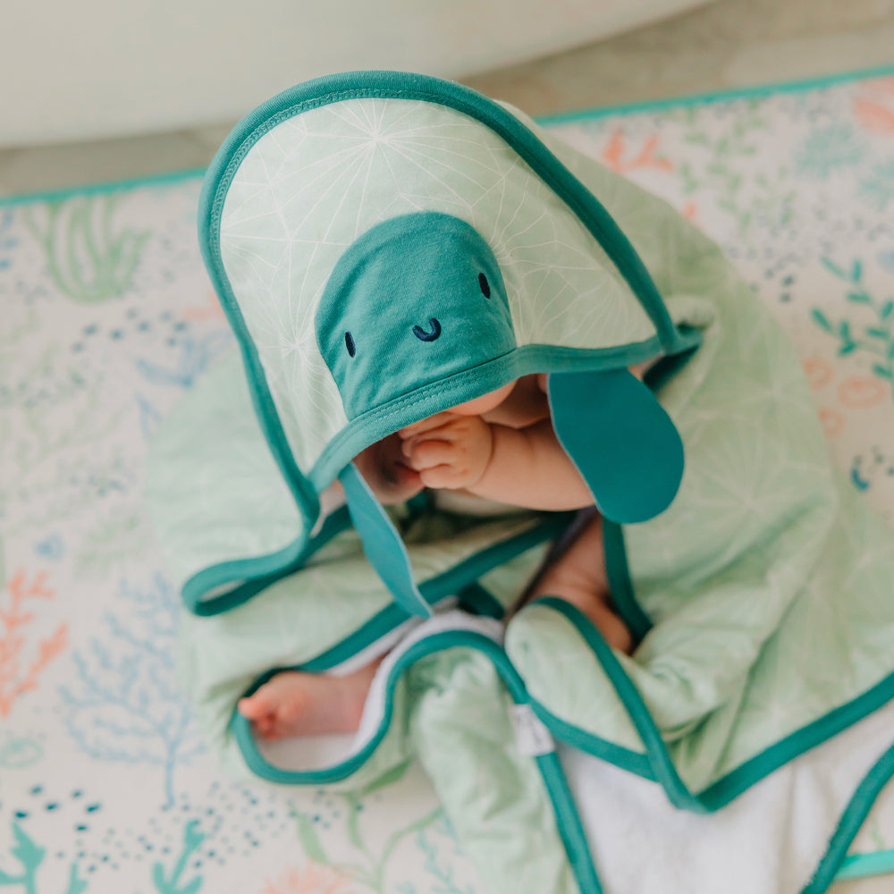 Hooded towel - Turtle