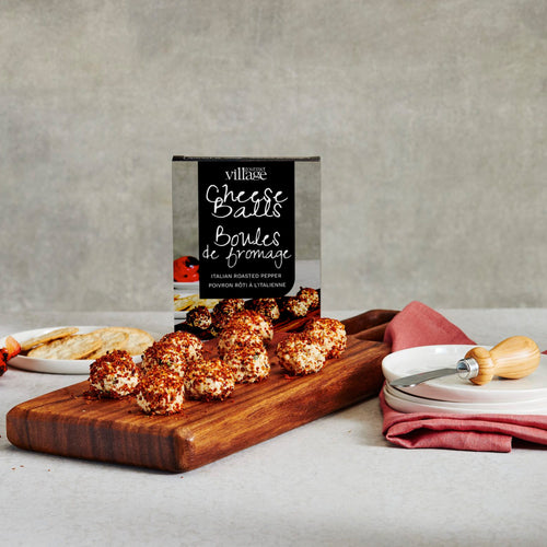Boules de fromage - Poivron rôti à l’italienne