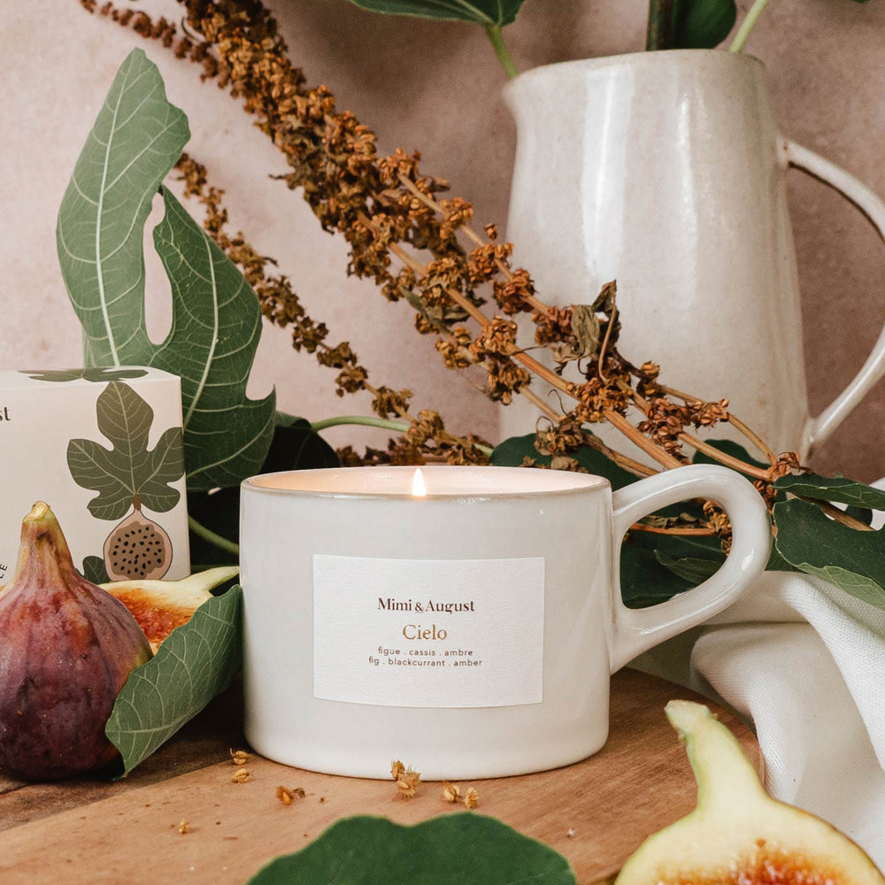 Cielo mug candle - Mimi & August