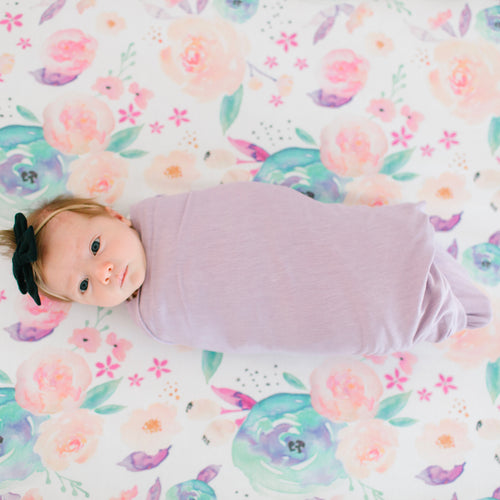 Crib fitted sheet - Bloom