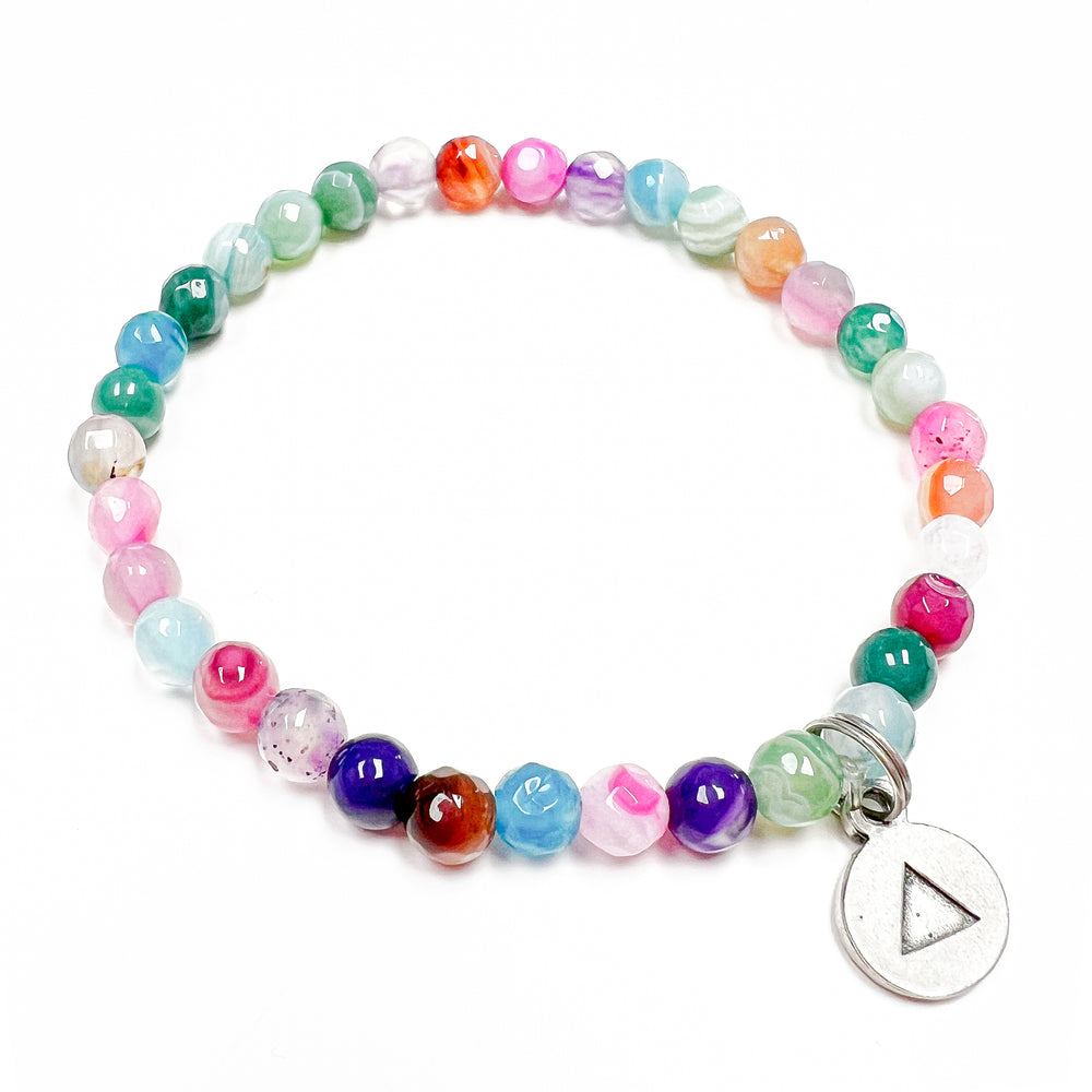 Bracelet avec breloque personnalisable - Jasmine||Bracelet with customizable charm - Jasmine