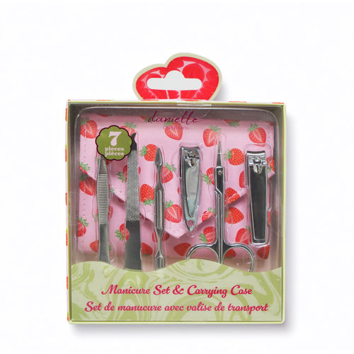 Kit de manicure - Fraises & matcha