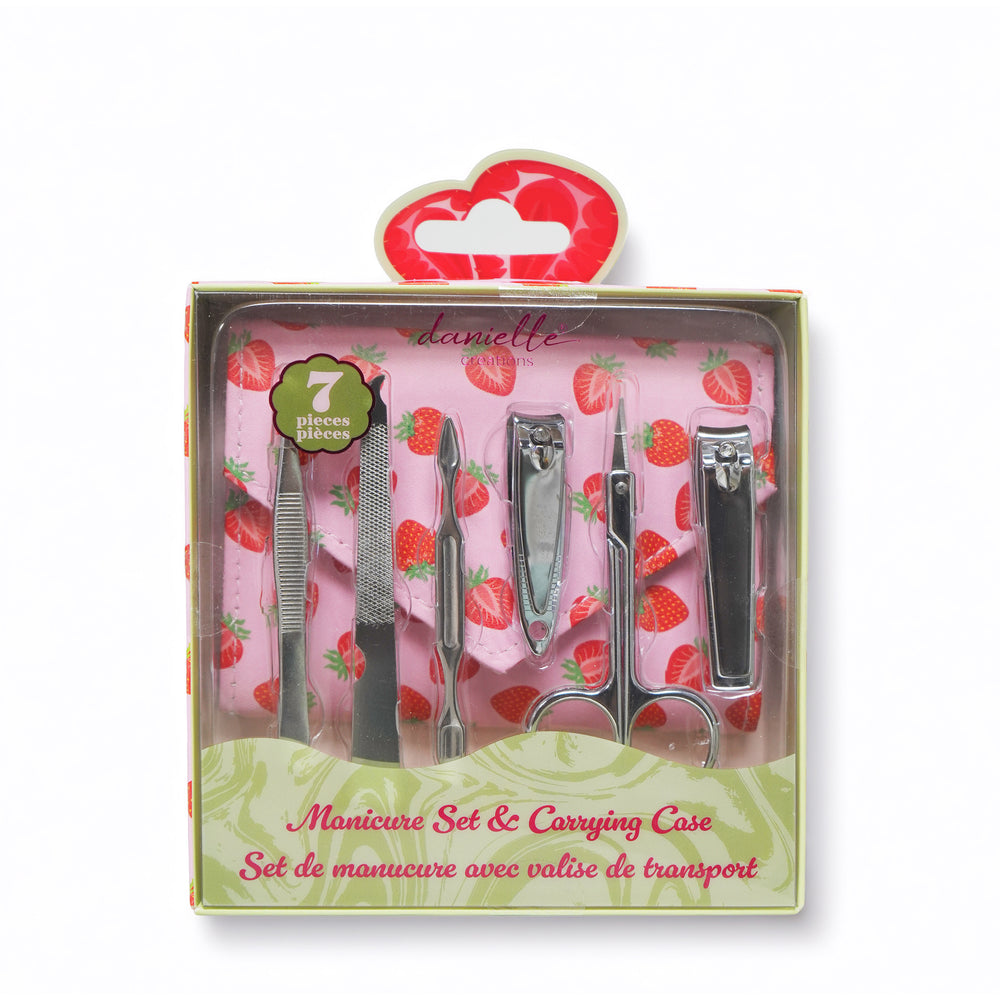 Kit de manicure - Fraises & matcha