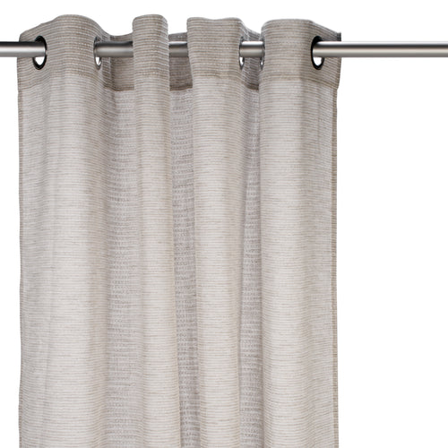 Rideau texturé - Taupe||Textured curtain - Taupe