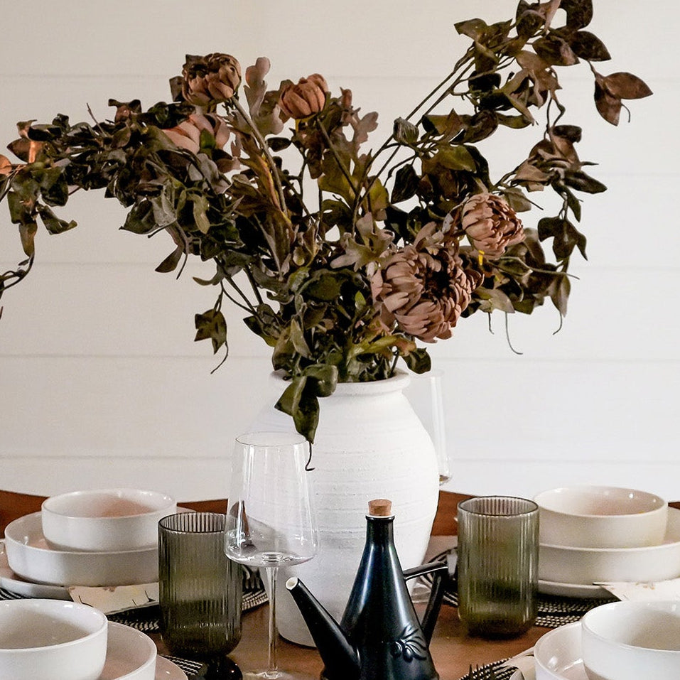 Smoked eucalyptus stem