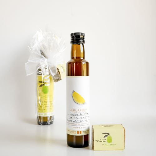 Ensemble-cadeau - Vinaigre de citron & savon