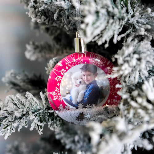 Boule à neige - Cadre photo