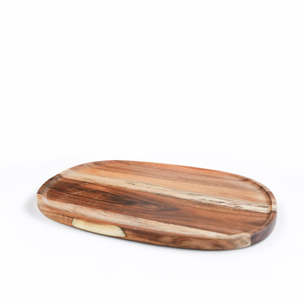 Plateau de service oval - Petit