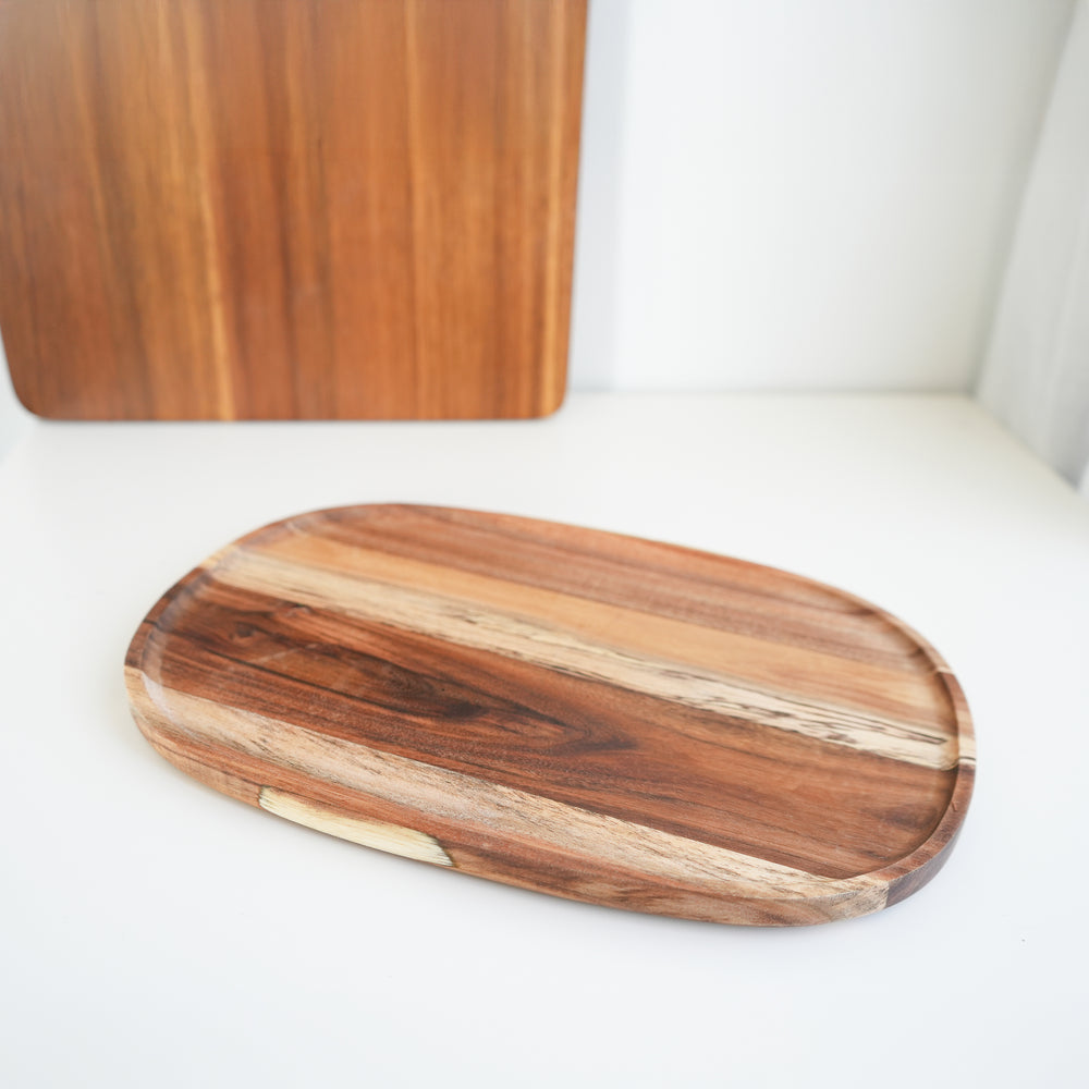 Plateau de service oval - Petit