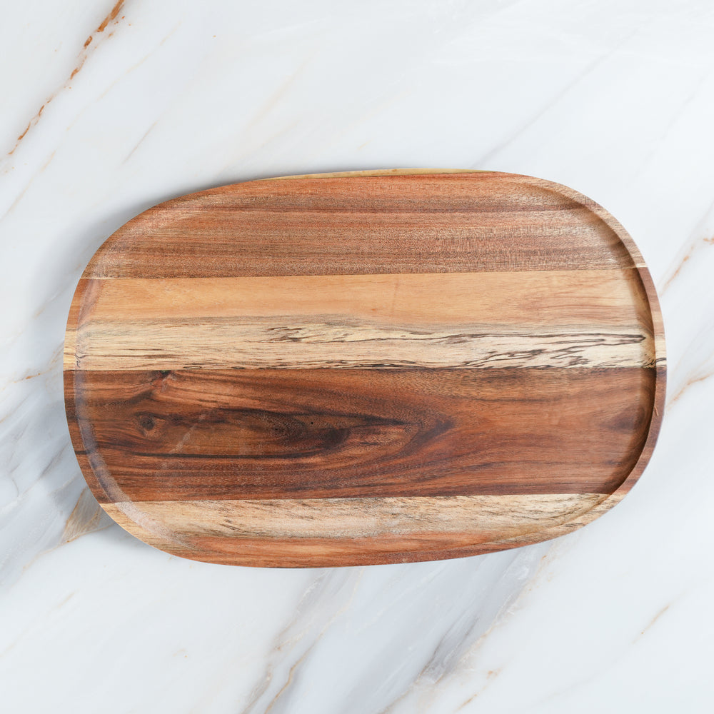 Plateau de service oval - Petit