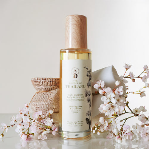 Huile corporelle luxueuse – Citronnelle & Jasmin