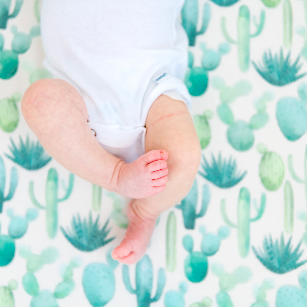 Crib fitted sheet - Desert