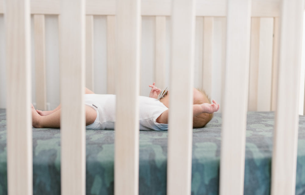 Crib fitted sheet - Hunter