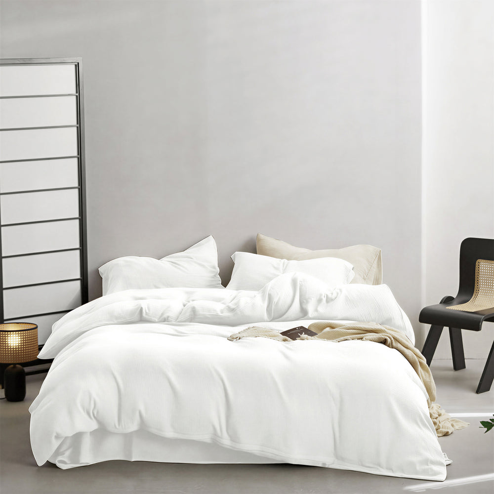 Ensemble de housse de couette - DCL blanc