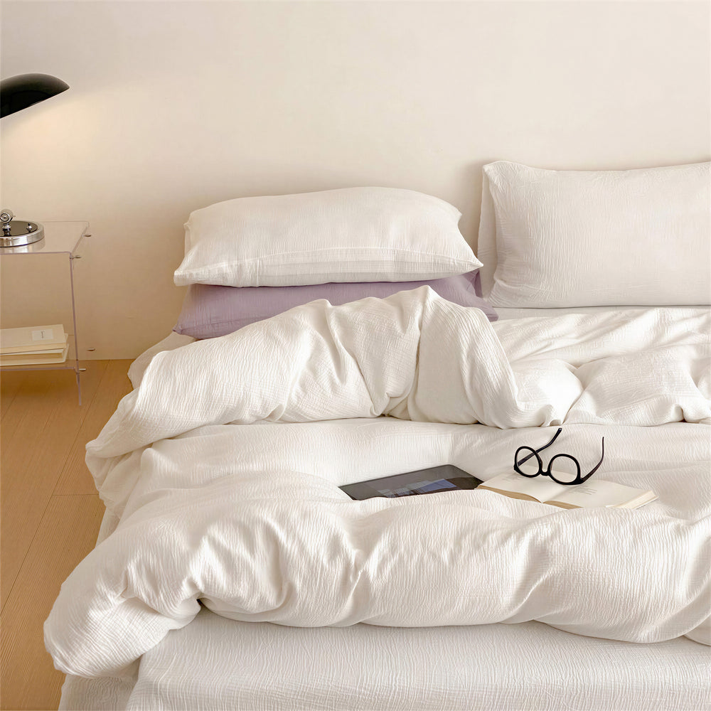 Ensemble de housse de couette - DCL blanc