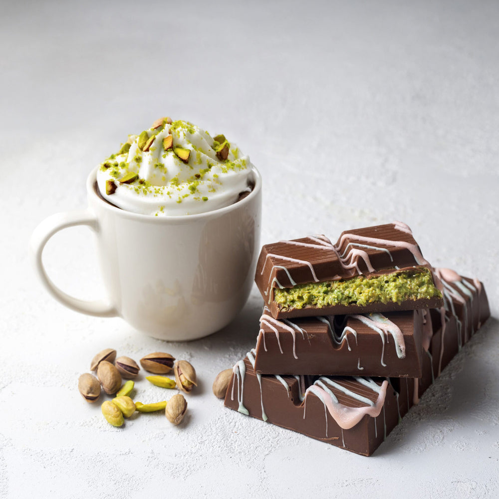 Mini chocolat chaud - Pistache Dubaï