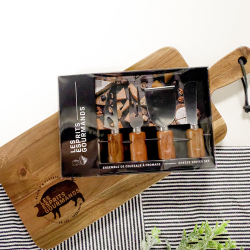 Gift set - Cutting board & knives