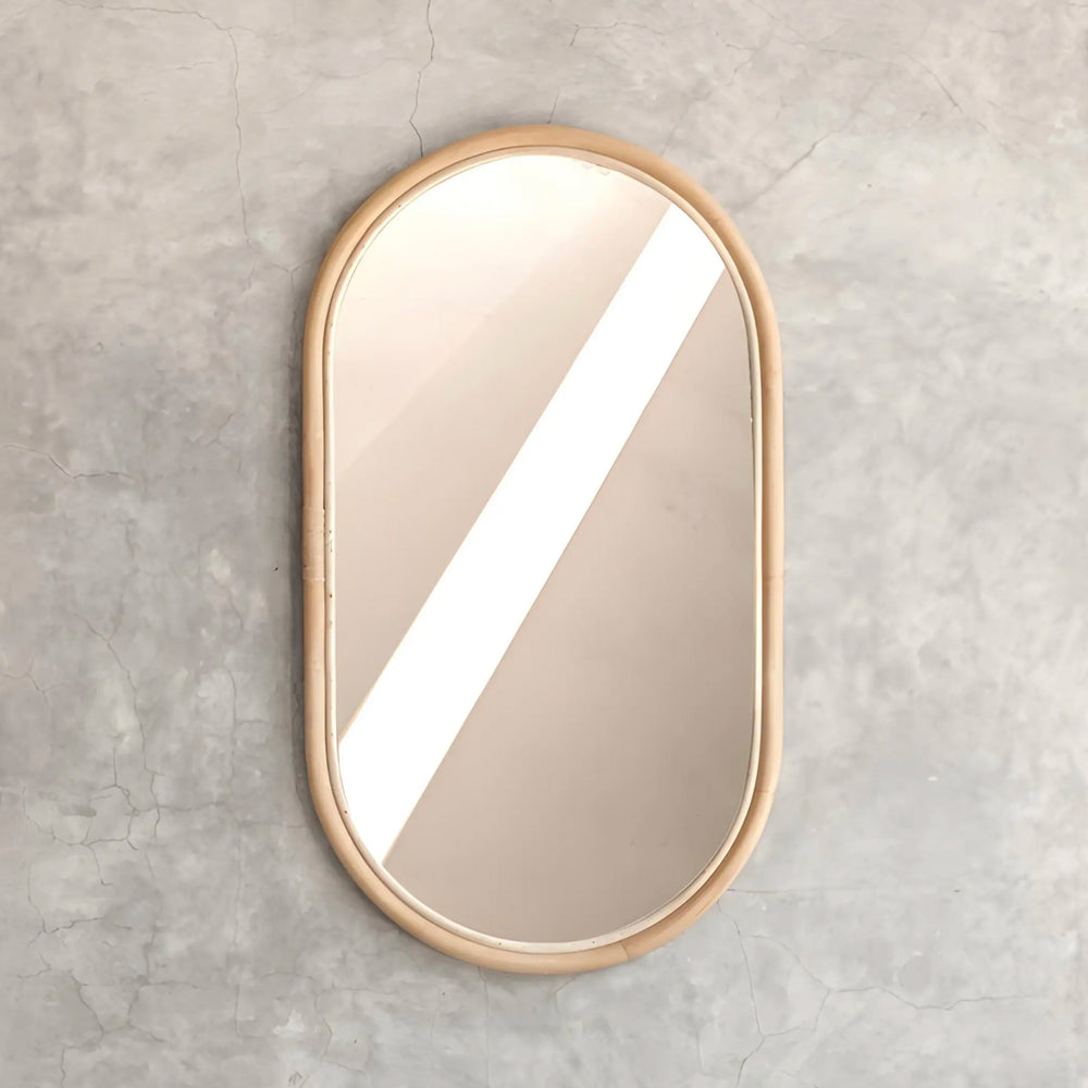 Oval Mirror 25" x 45" - Waywood