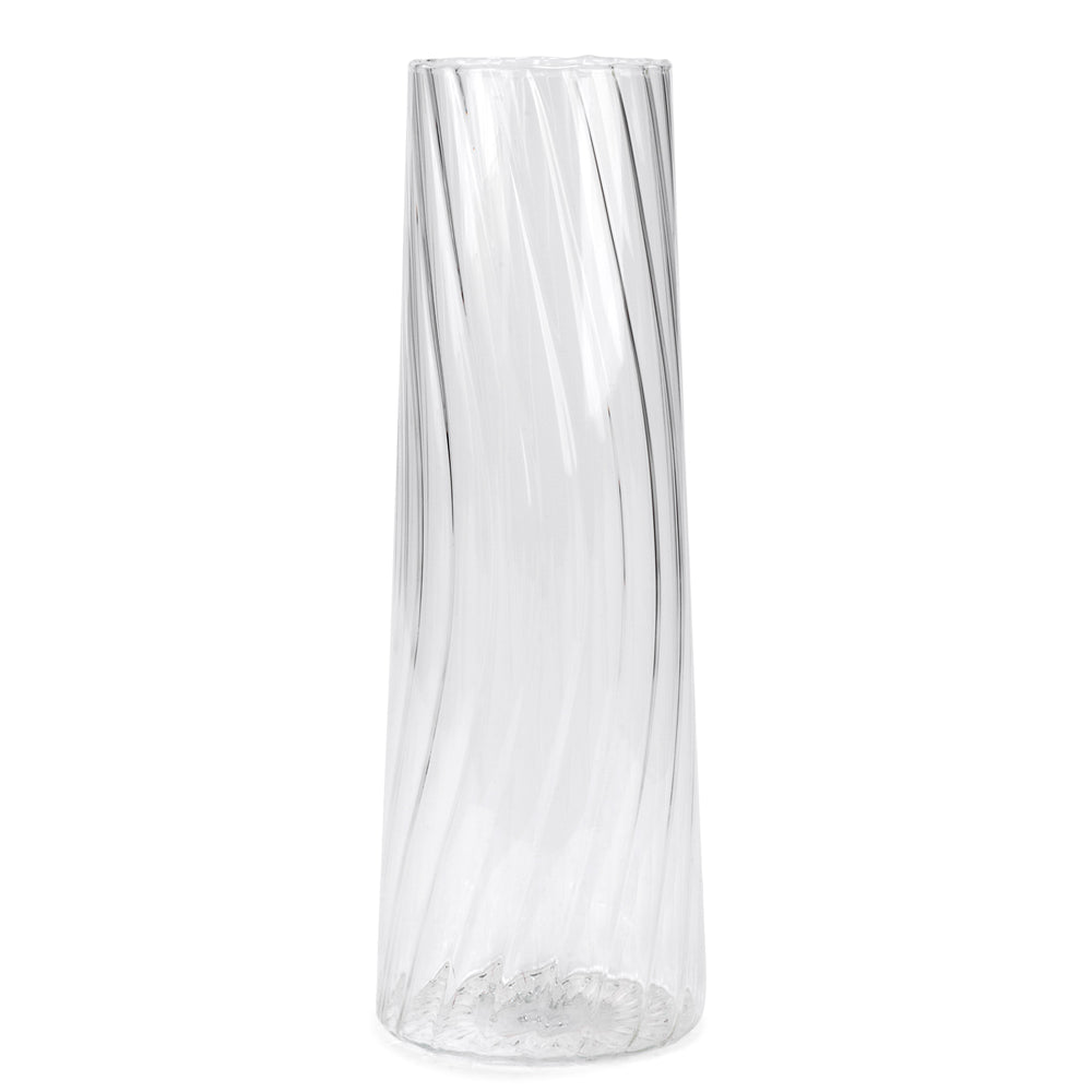 Vase en verre - Tourbillon||Glass vase - Swirl
