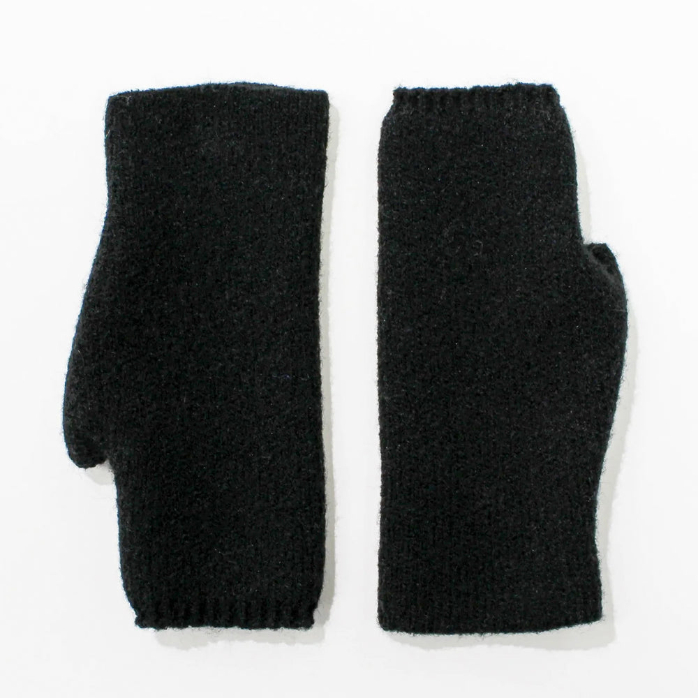 Knitted glovelette - Black