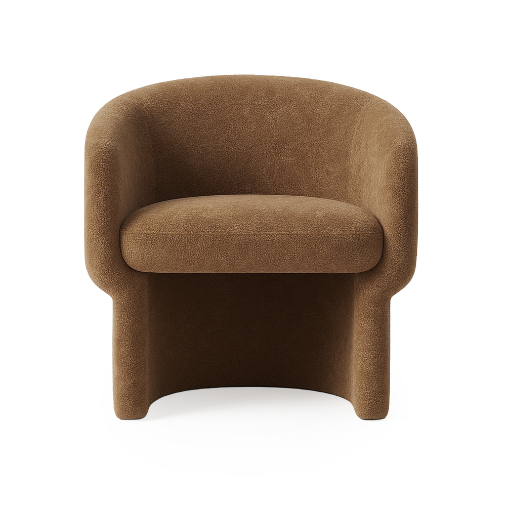 Fauteuil noisette - Fleur