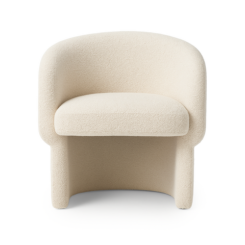 Cream armchair - Fleur