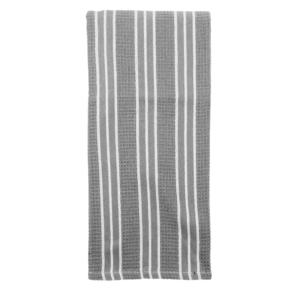 Striped dishcloths (2) - Grey