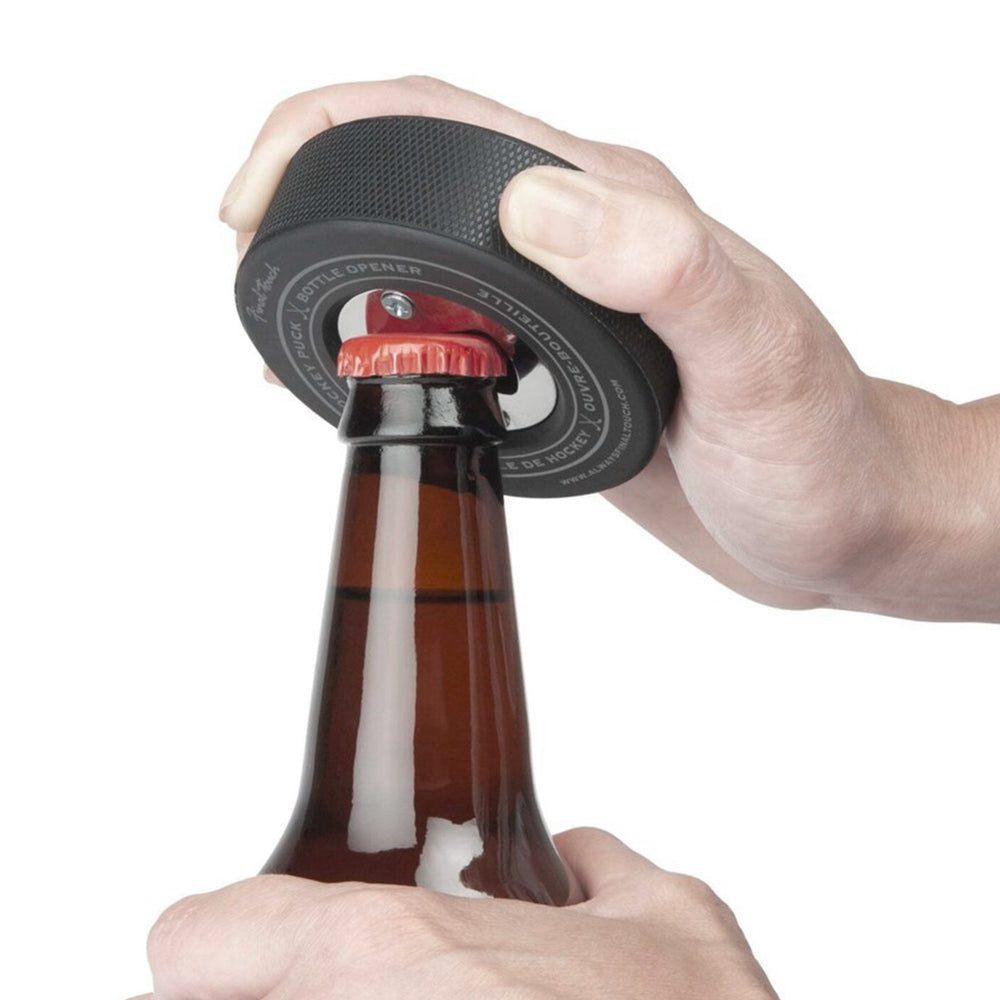 Bottle opener - Hockey puck