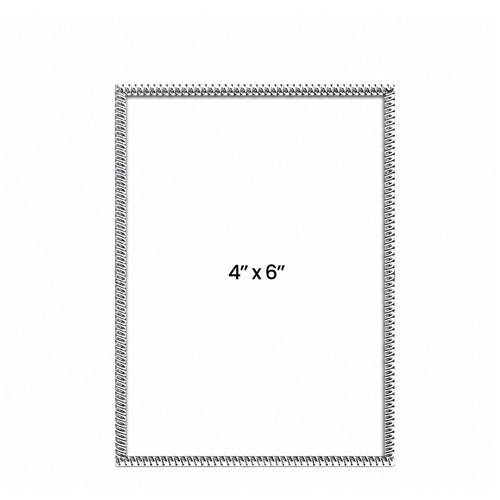 Cadre photo Livia 4x6 - Argent