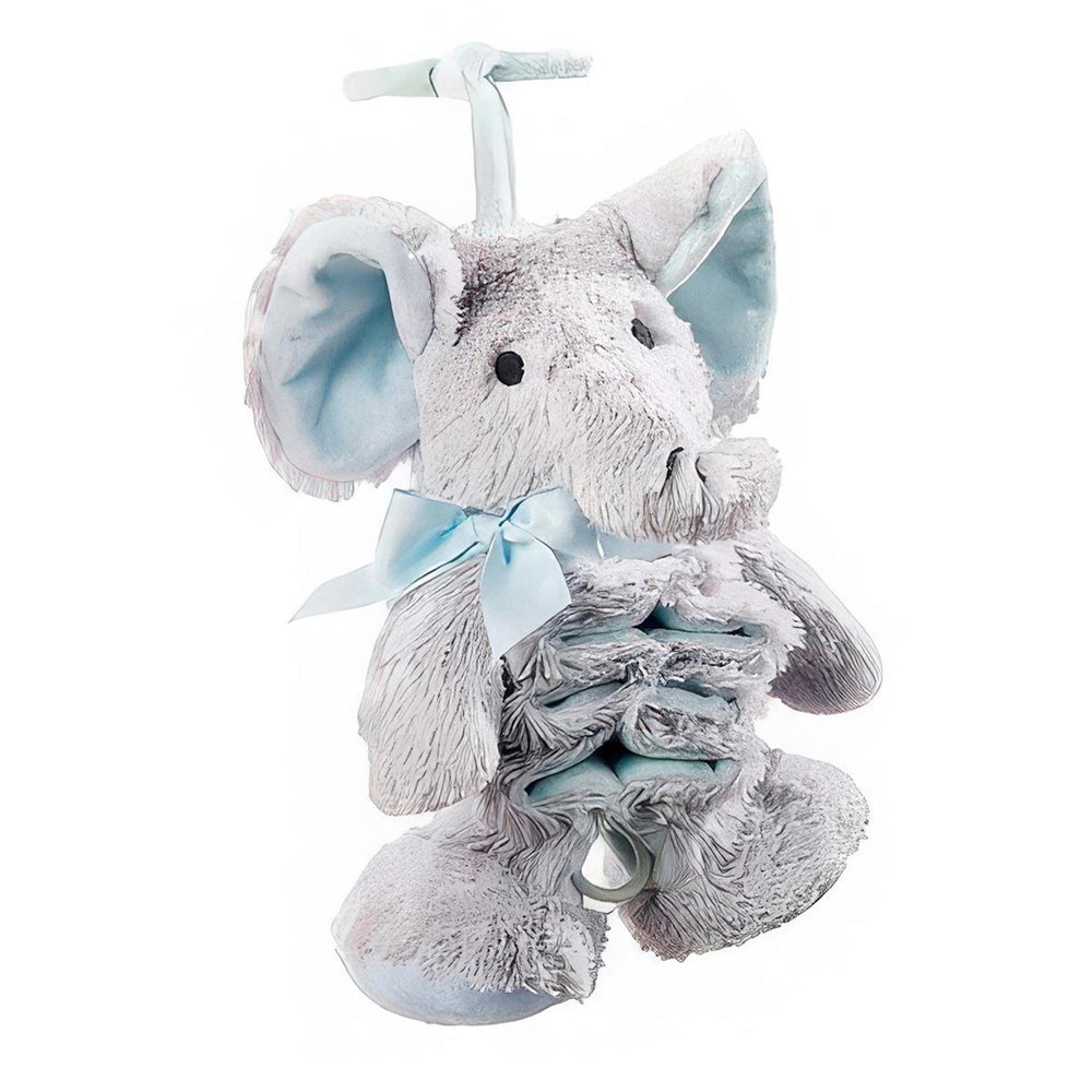 Peluche musicale à tirer - Éléphant