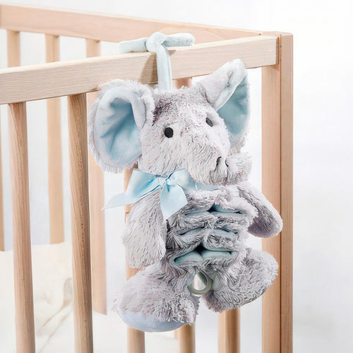 Peluche musicale à tirer - Éléphant