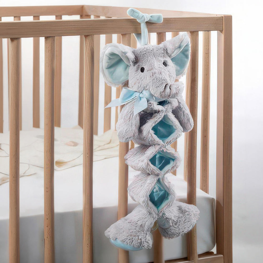 Peluche musicale à tirer - Éléphant