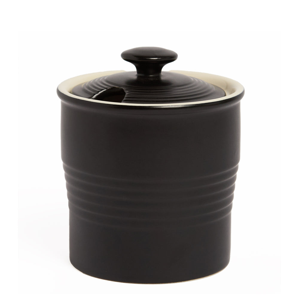 Sucrier vintage - Noir