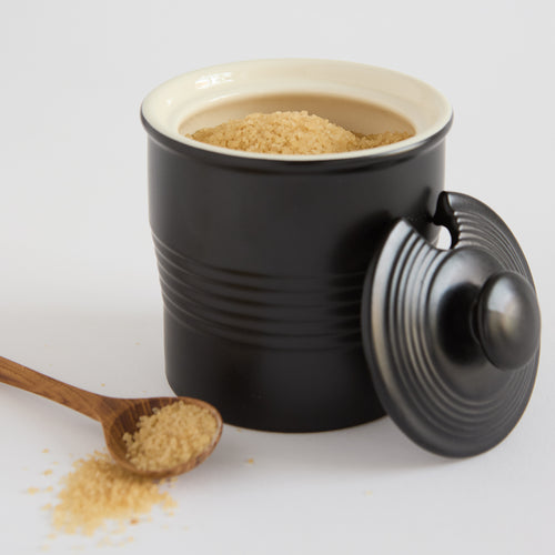 Sucrier vintage - Noir