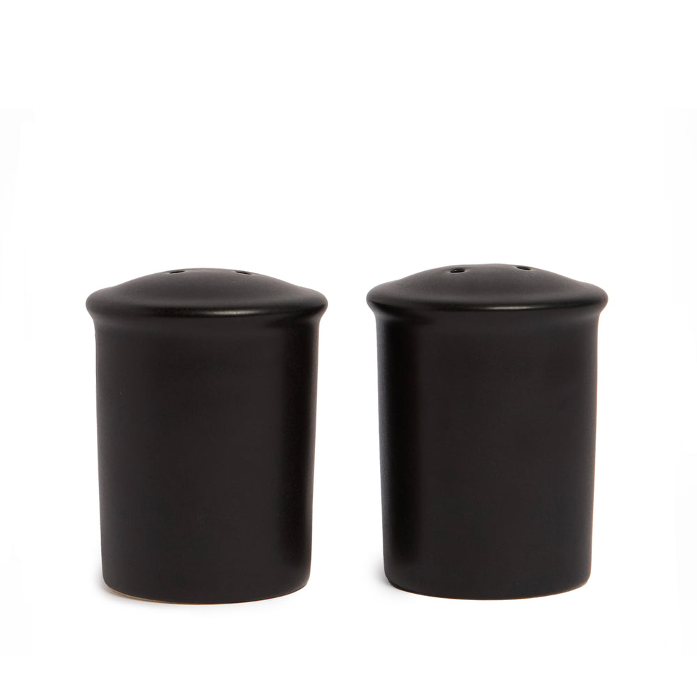 Salière & poivrière vintage - Noires