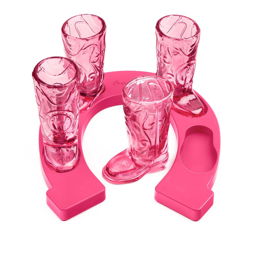 Ensemble de shooters rose - Western