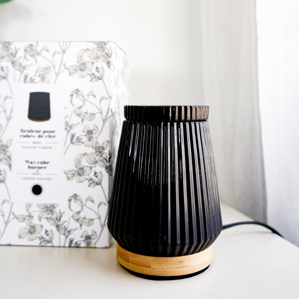 Brûleur pour cubes de cire - Noir