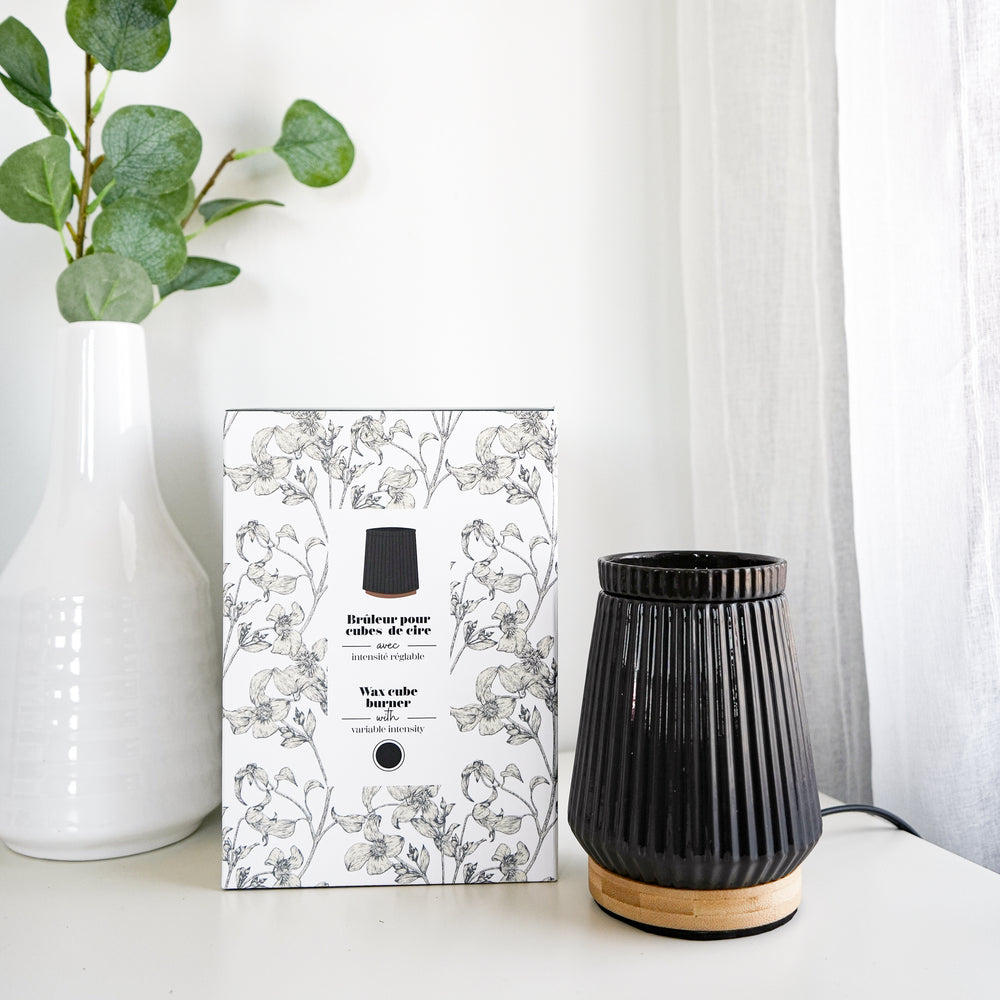Brûleur pour cubes de cire - Noir